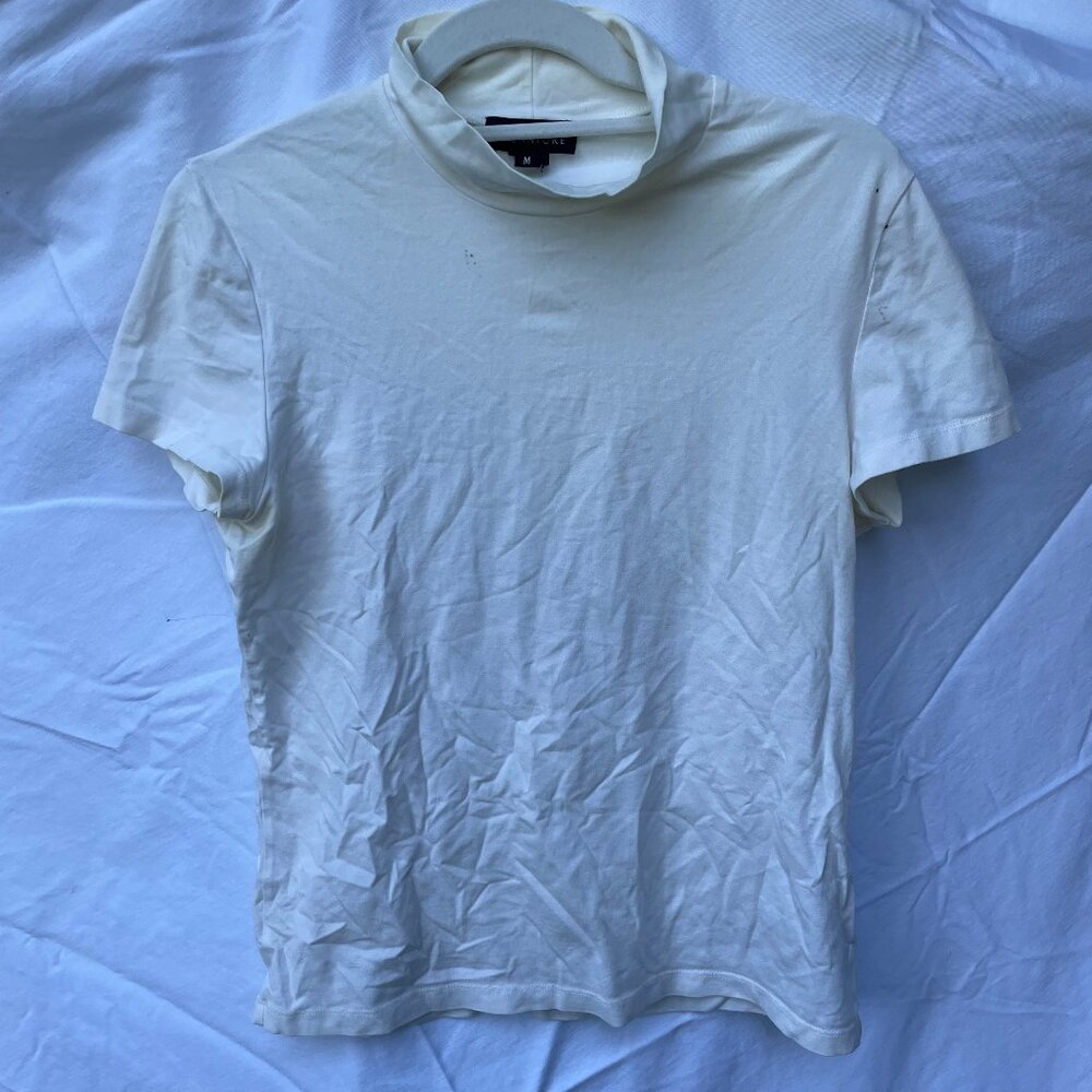 Jones New York Signature White Short Sleeve